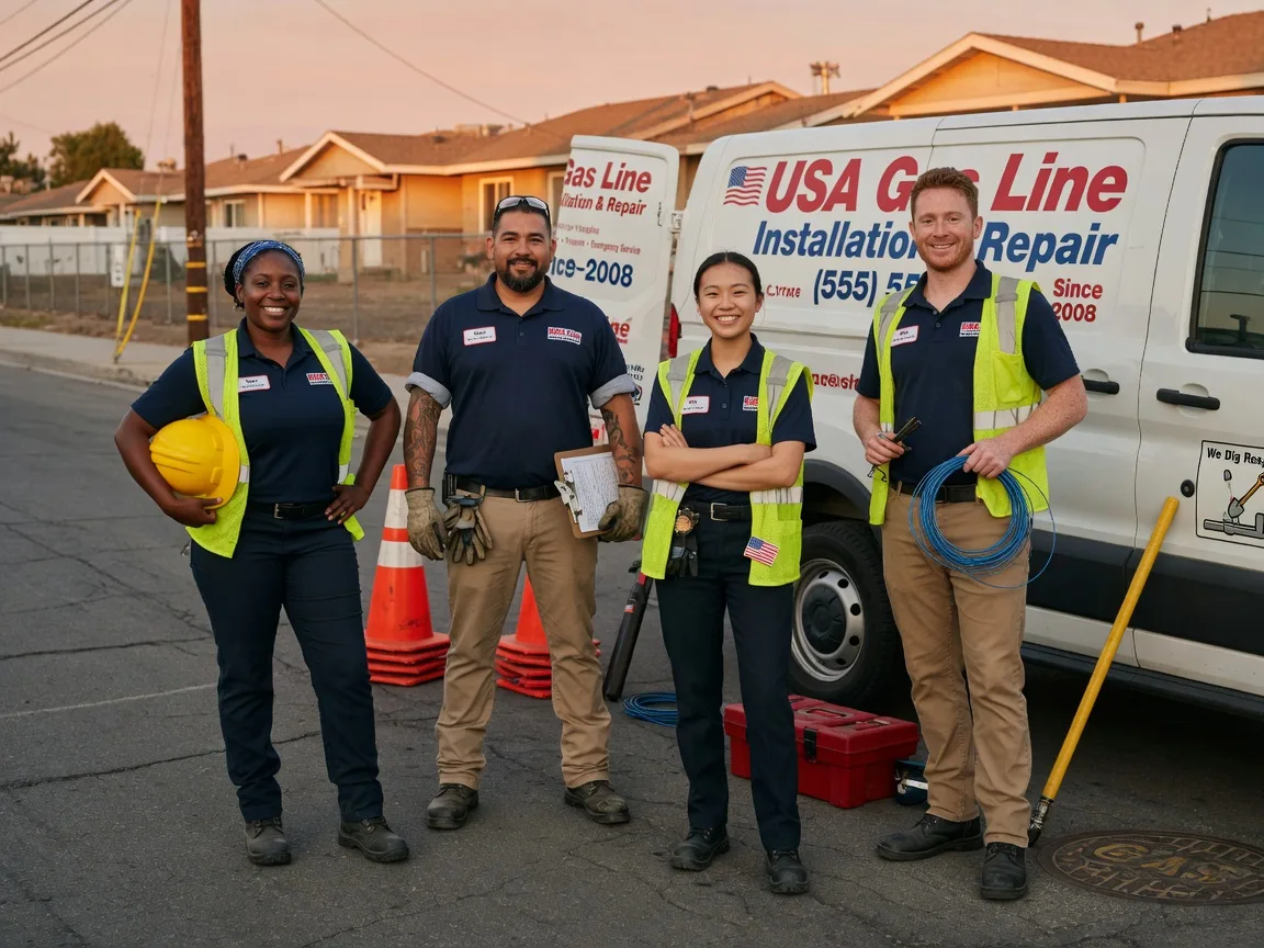 Gas Line Installation company in Penrose, NC